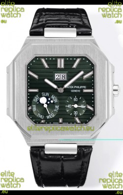 Patek Philippe Cubitus 5822 904L Steel Casing Green Dial Swiss Replica Watch