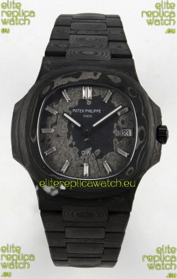 Patek Philippe Nautilus 5711 DiW Black Carbon Dial 1:1 Mirror Swiss Replica Watch