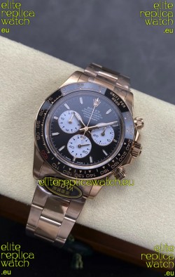 Rolex Daytona Super Clone 126525 Le Mans Edition Rose Gold Black Dial Original Cal.4132 Movement