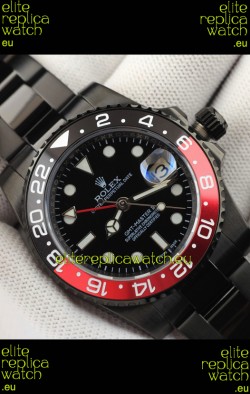 Rolex GMT Masters II Japanese Movement Replica Watch in PVD Casing 