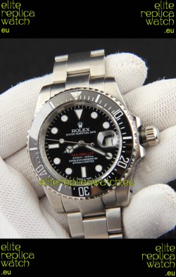 Rolex Sea Dweller Japanese Movement Replica Watch Black Dial 43MM