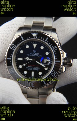Rolex Sea Dweller Japanese Movement Replica Watch Black Dial 43MM