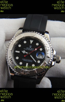 Rolex Yachtmaster Stainless Steel Japanese Replica Watch - 40MM