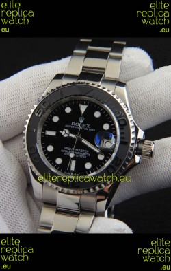 Rolex Yachtmaster Stainless Steel Japanese Replica Watch - 40MM