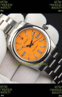 Rolex Oyster Perpetual Japanese Movement Replica Watch 36MM - Yellow Dial