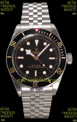 Tudor Black Bay Super Clone Edition Black Dial Swiss Replica Watch 