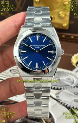 Vacheron Constantin Super Clone Overseas Ultra-Thin 2000V Edition Watch in Blue Dial 