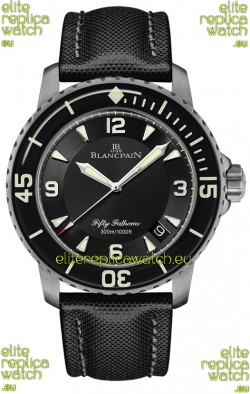 Blancpain Fifty Fathoms Automatique Titanium Edition Swiss Replica Watch in 1:1 Mirror Quality