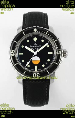 Blancpain Fifty Fathoms MIL-SPEC HODINKEE 1:1 904L Stainless Steel Swiss Replica Watch 