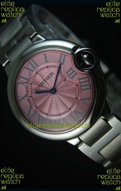 Ballon De Bleu Pink Dial Watch 36MM with Swiss Quartz Movement