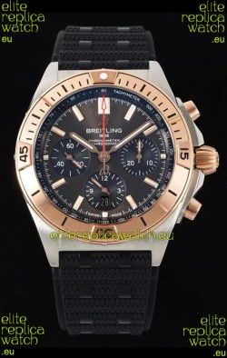 Breitling Chronomat B01 42 Edition Swiss 904L Steel Casing Brown Dial 1:1 Mirror Replica Watch