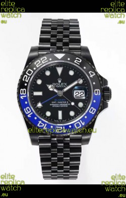 Rolex GMT Masters II REF.126710BLRO Batman BLAKEN Swiss Replica - 904L Steel in DLC Coating