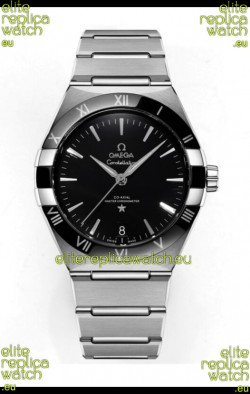 Omega Co-Axial Constellation Stainless Steel Black Dial 1:1 Mirror Replica 41MM