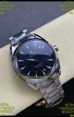 Omega Aqua Terra 150M Blue Dial 904L Steel Casing Blue Dial 1:1 Mirror Replica 41MM 