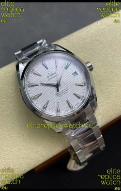 Omega Aqua Terra 150M White Dial 904L Steel Casing White Dial 1:1 Mirror Replica 41MM 