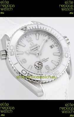 Omega Seamaster Planet Ocean Swiss Watch 39MM - 1:1 Mirror Replica Leather Strap