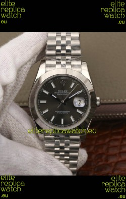 Rolex Datejust 41MM Cal.3135 Movement Swiss Replica Watch in 904L Steel Grey Dial