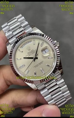 Rolex Day Date Presidential 904L Steel 40MM - Matte Dial 1:1 Mirror Quality Watch