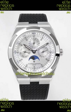Vacheron Constantin Overseas Perpetual Calendar Ultra-Thin Steel Dial Steel Casing Replica