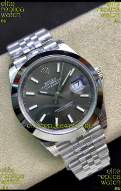 Rolex Datejust 126300 41MM Cal.3135 Swiss 1:1 Mirror Replica Watch in 904L Grey Dial