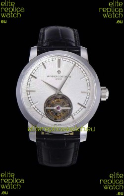 Vacheron Constantin Minute Repeater Tourbillon Swiss Replica Watch in Steel Casing 44MM Steel Casing