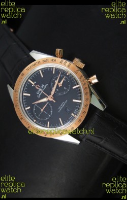 Omega Speedmaster Moon Watch Co-Axial Swiss Watch Two Tone Case - 1:1 Mirror Replica