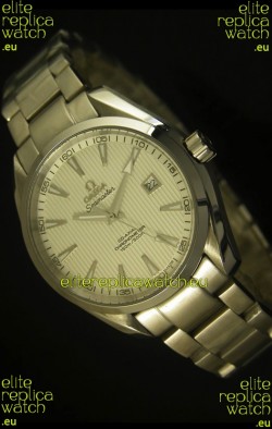 Omega Seamaster Aqua Terra Co-Axial Swiss Watch White Dial