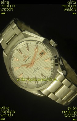 Omega Seamaster Aqua Terra Co-Axial Swiss Watch White Dial