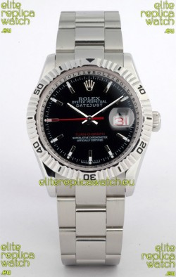 Rolex Datejust Turn O Graph Swiss Mens Watch