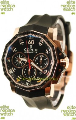 Corum Admiral Cup Challenge Swiss Replica Watch in Black