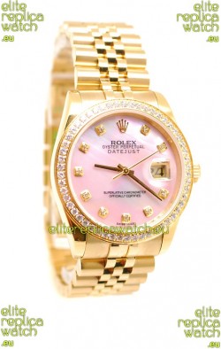 Rolex Datejust 2011 Edition Swiss Replica Gold Watch