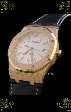 Audemars Piguet Royal Oak Watch in White Dial