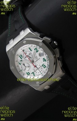 Audemars Piguet Royal Oak Offshore Pride of Mexico Swiss Watch - Secs hands at 12 O'Clock