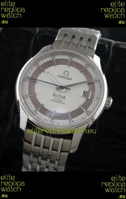 Omega De Ville Hour Vision Watch in Stainless Steel