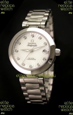 Omega Deville Ladymatic Chronometer Swiss Automatic Watch - 1:1 Mirror Replica 
