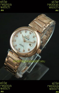 Omega Deville Ladymatic Co-Axial Chronometer Swiss Replica Watch