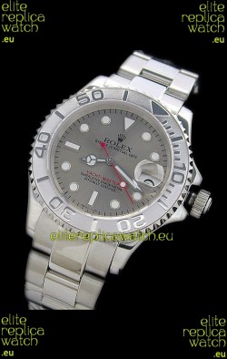 Rolex Yachtmaster Japanese Replica Watch in Silver Dial