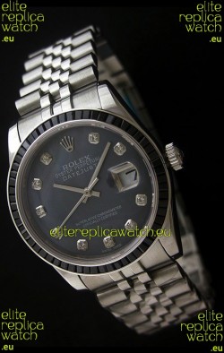 Rolex Datejust Swiss Replica Automatic Watch in Grey Dial