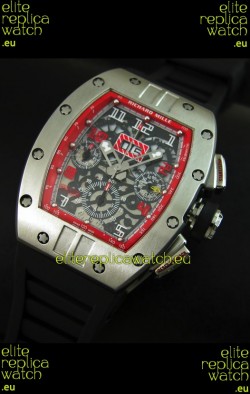 Richard Mille RM011 Filipe Massa Titanium Swiss Replica Watch