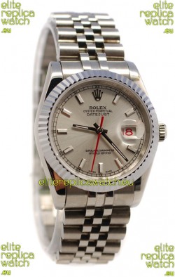 Rolex Datejust Swiss Watch in Grey Dial